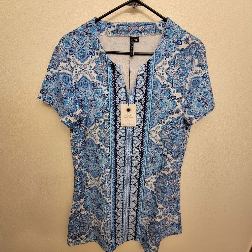 Aqua Et Sol Swim Dress / Cover Up